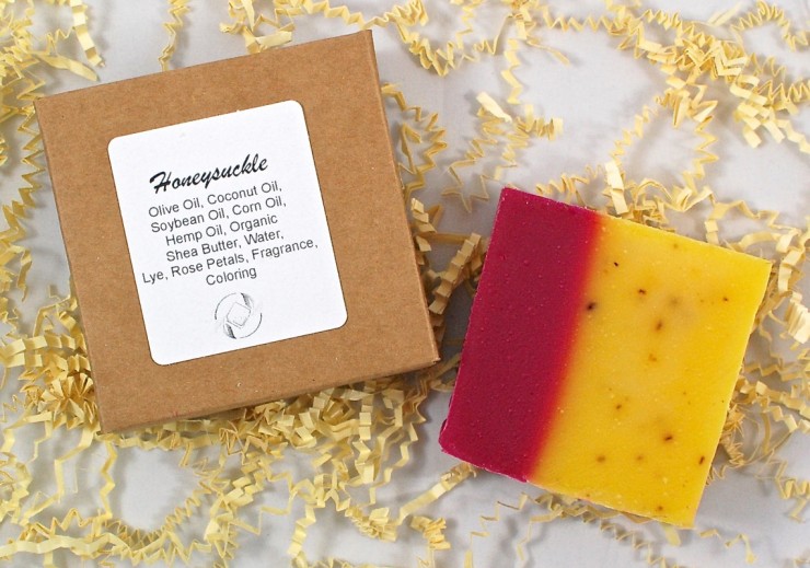 Honeysuckle soap