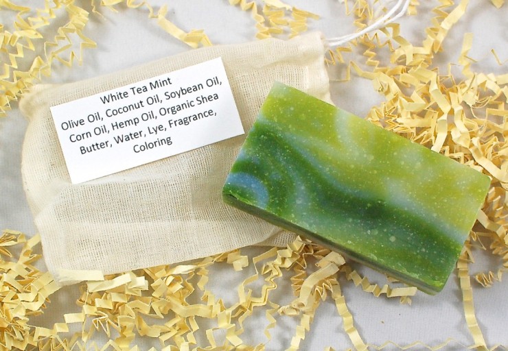 White Tea Mint Soap