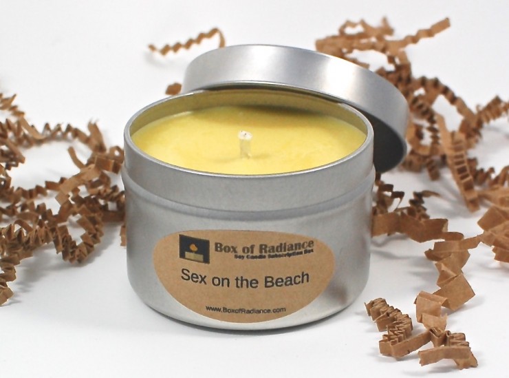 Sex on the Beach candle