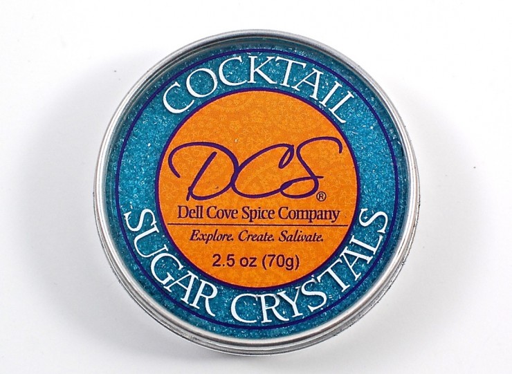Cocktail sugar crystals