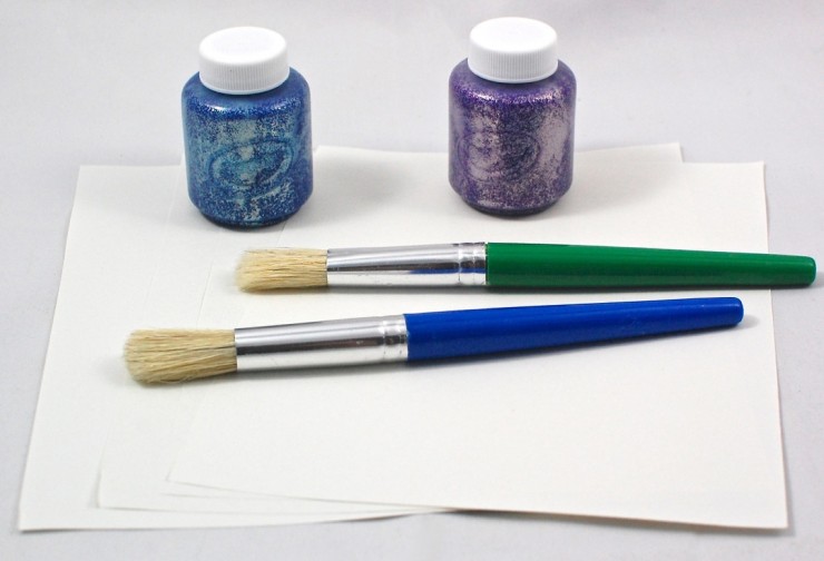 glitter paint