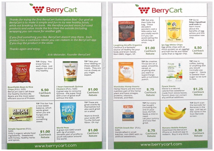 Berry Cart subscription