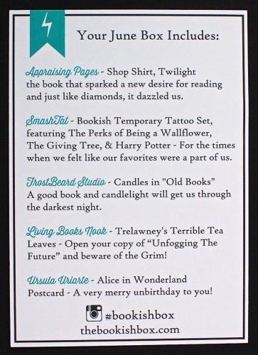 June Bookish Box