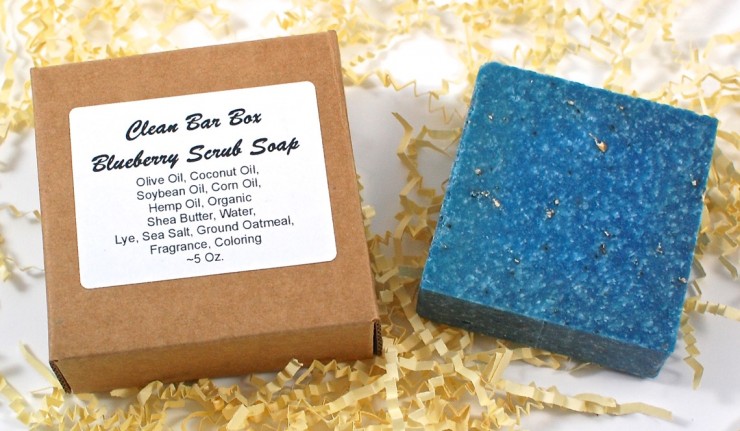 Blueberry Scrub soap