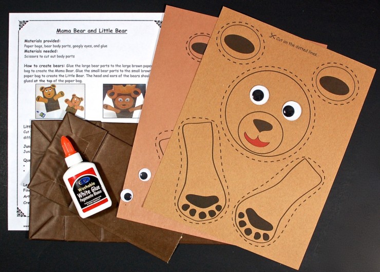 mama bear and baby bear bags