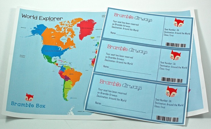 world map