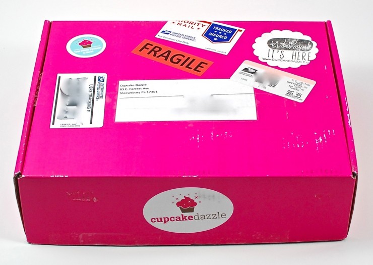 Cupcake Dazzle box