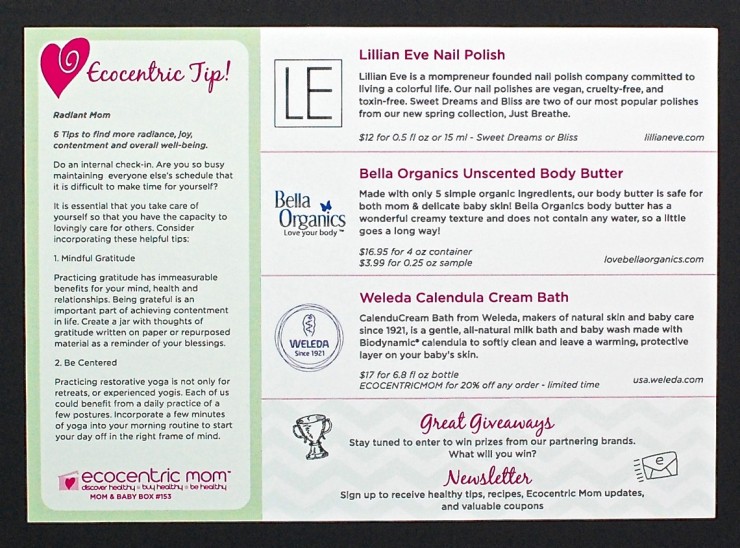 Ecocentric Mom June/July