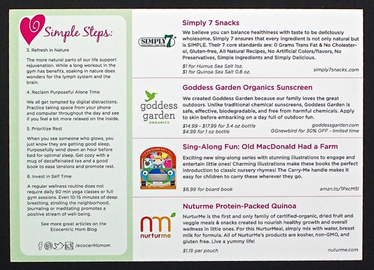 Ecocentric Mom June/July