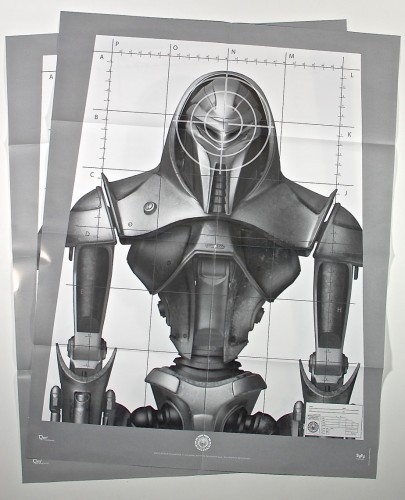 Battlestar Galactica target poster