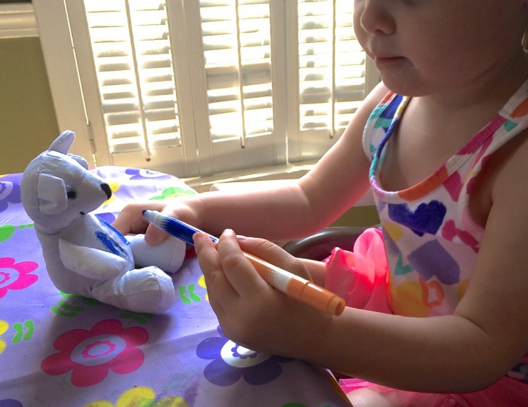 painting bear