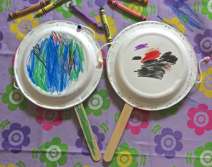 homemade maracas