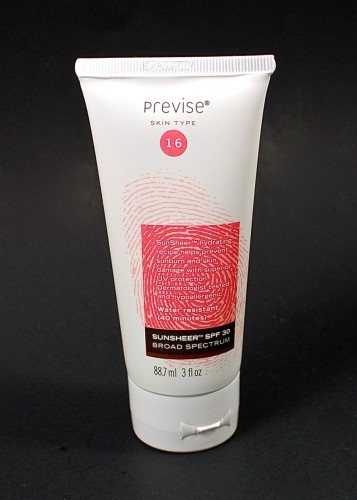 Previse sunscreen