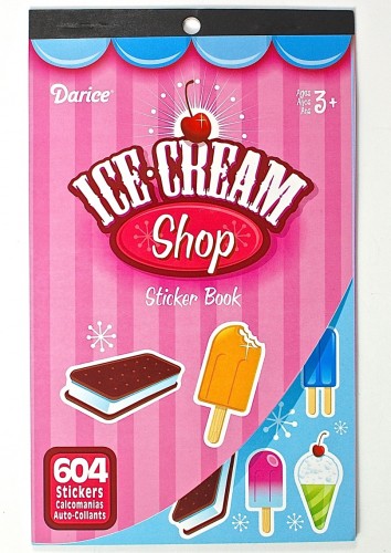 Ice Cream Shop Stickers