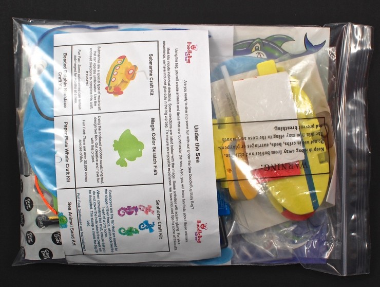 Doodle bug busy bag