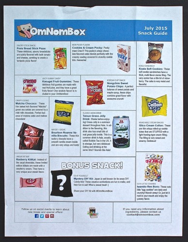 July OmNomBox