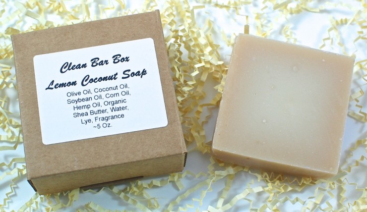 Lemon Coconut soap