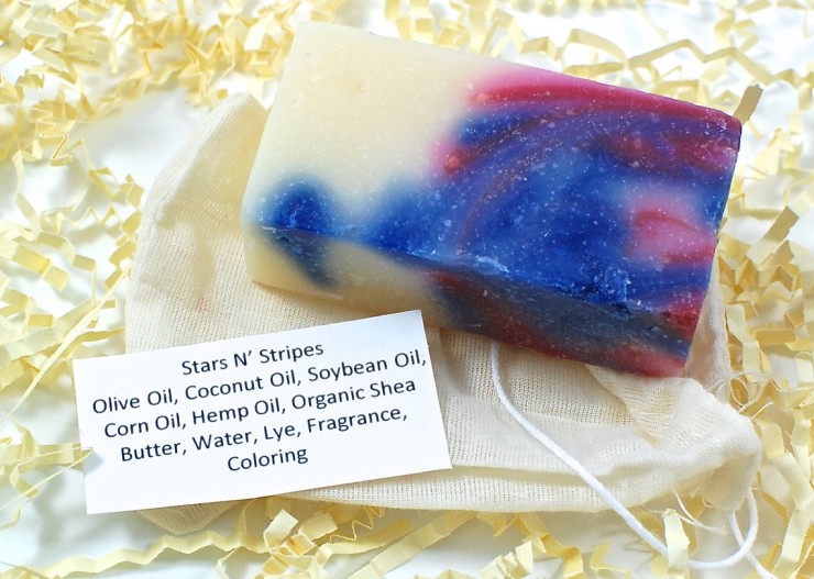 Stars n' stripes soap