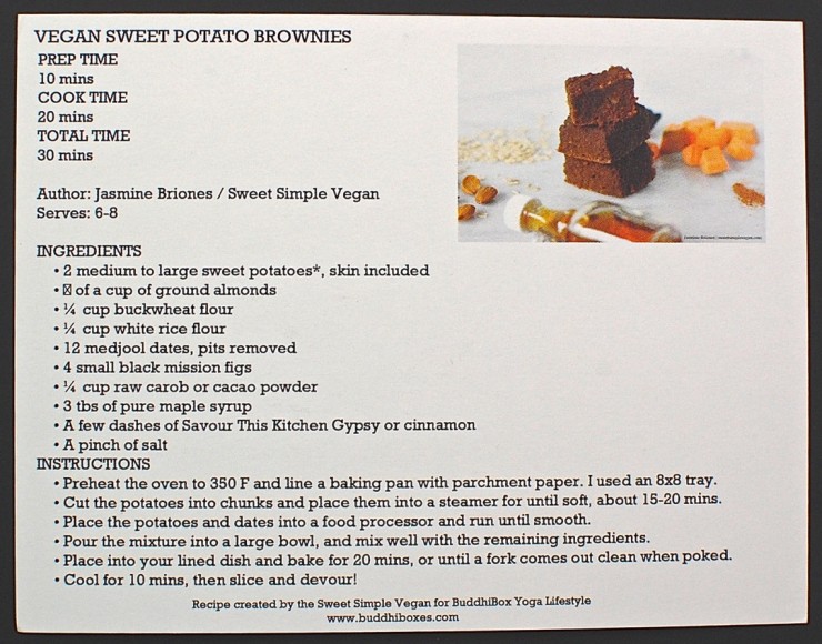 sweet potato brownies