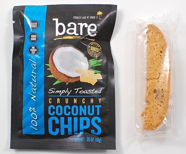 Bare coconut chips