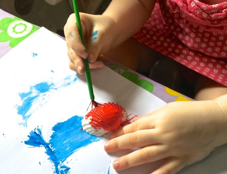 painting shell