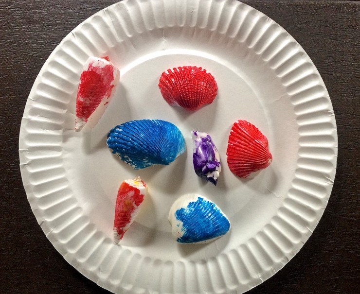 painted shells