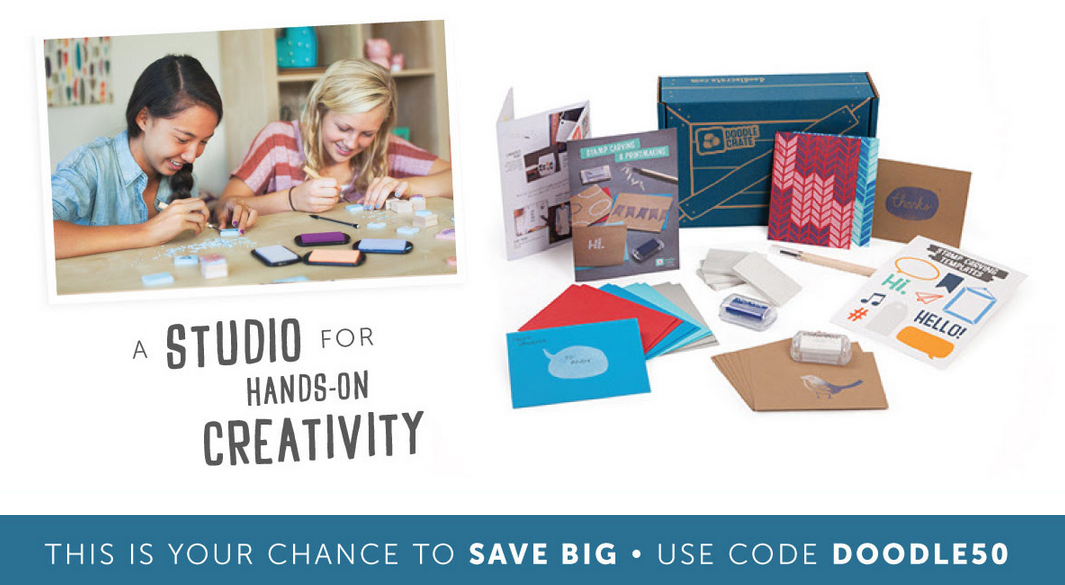 Doodle Crate 50% off
