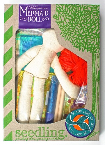 Seedling mermaid doll