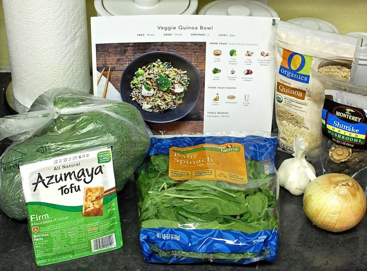 veggie quinoa bowl