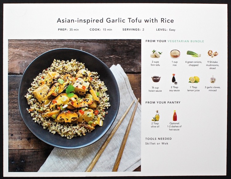 garlic tofu recipe