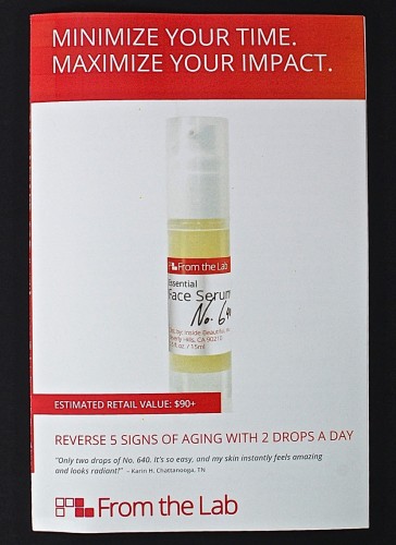 From the Lab serum