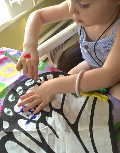 coloring wings