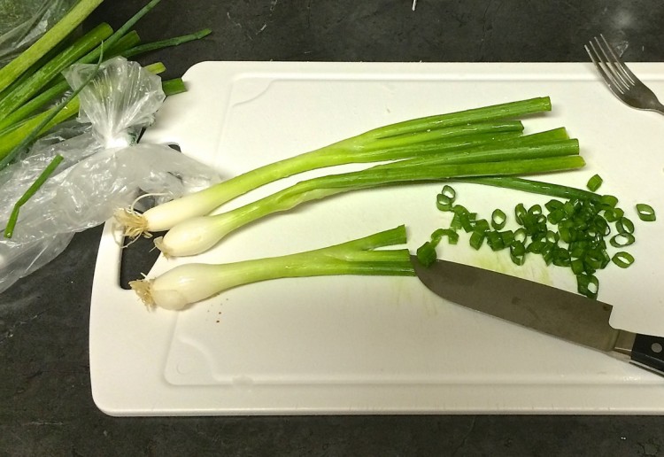 chopped green onions