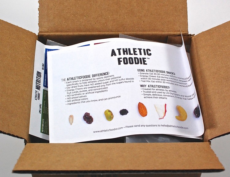 Athletic Foodie box