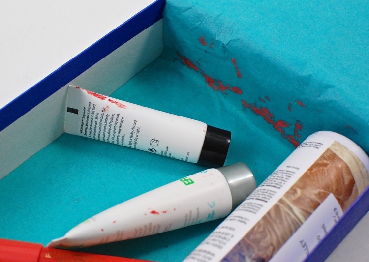 Birchbox spillage