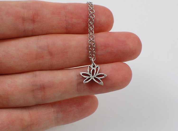 Jesse & Co lotus necklace