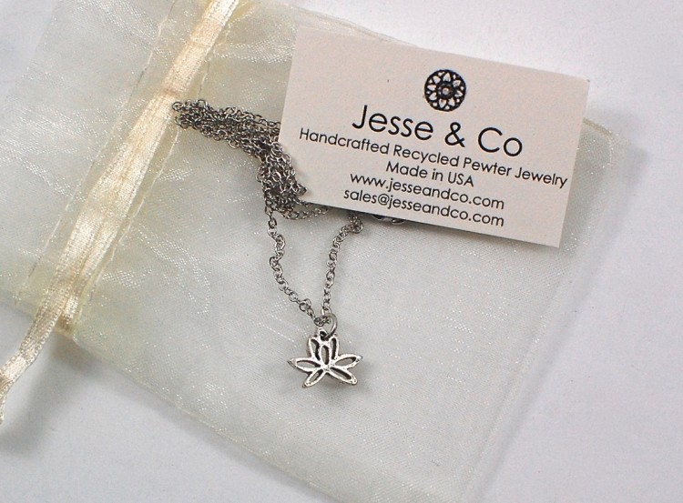 lotus necklace