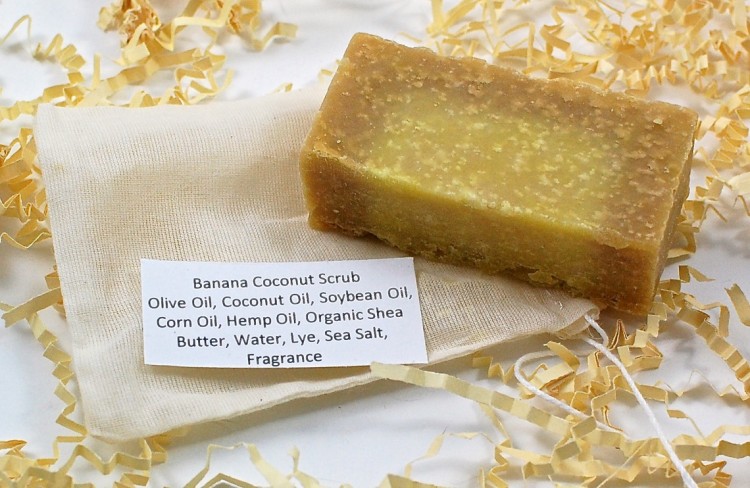 banana coconut soap