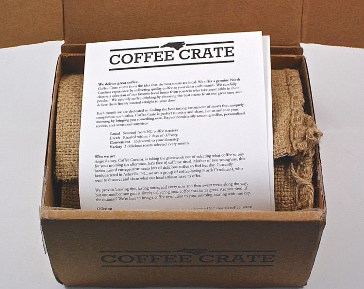 Coffee Crate box
