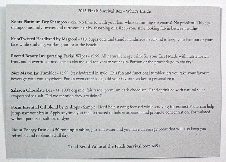 Kites & Ivy finals box