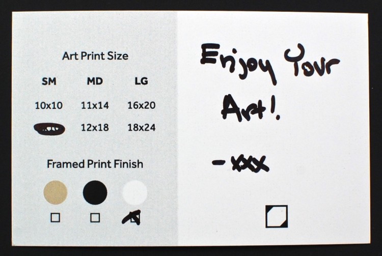 Art Crate print
