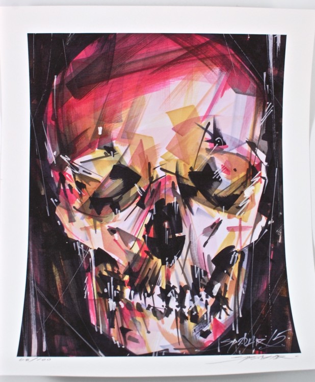 Head Bone print