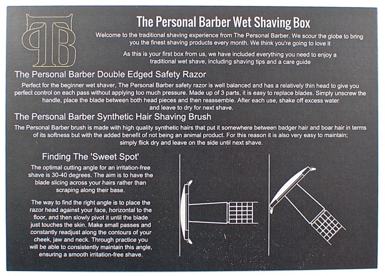 The Personal Barber box