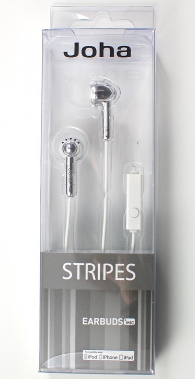 Stripes earbuds