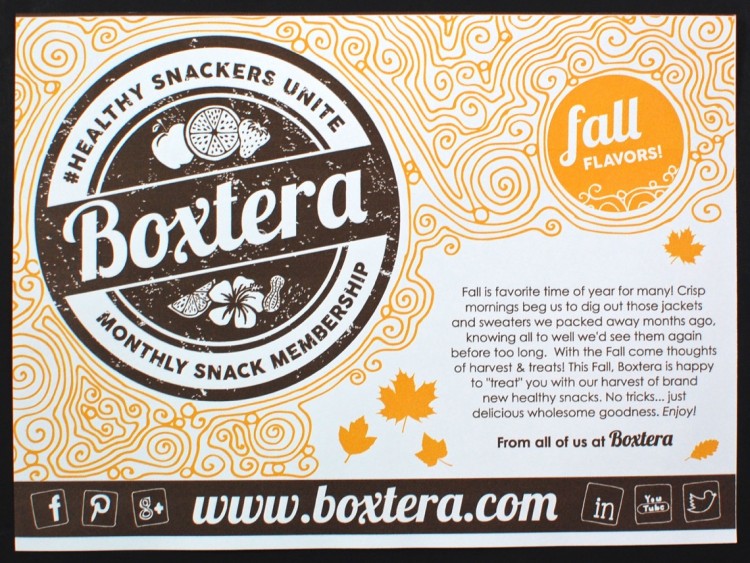 September 2015 Boxtera