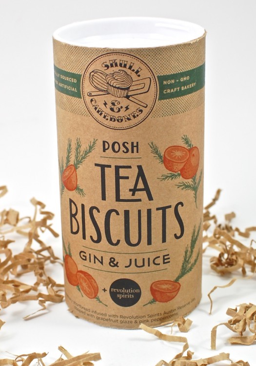 gin & juice tea biscuits