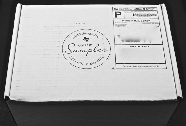 Coterie Sampler box