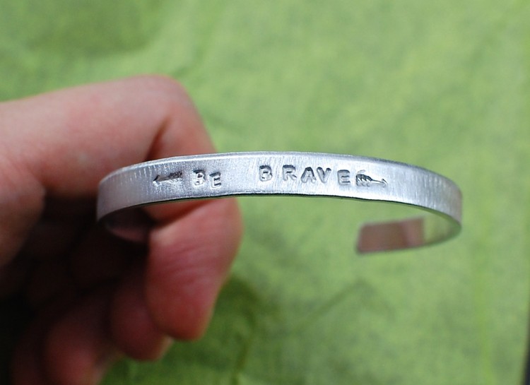 Be Brave bracelet