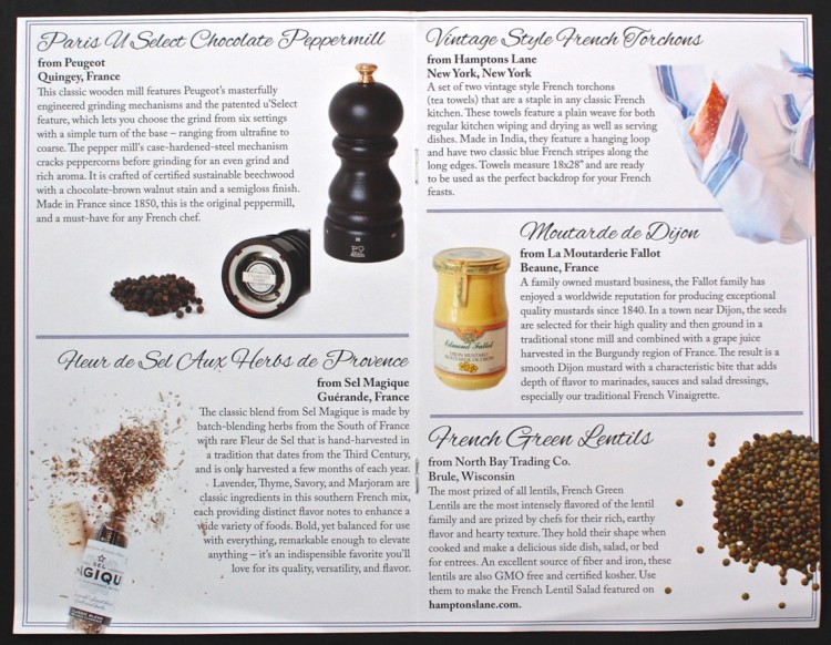 Hamptons Lane French Kitchen Essentials