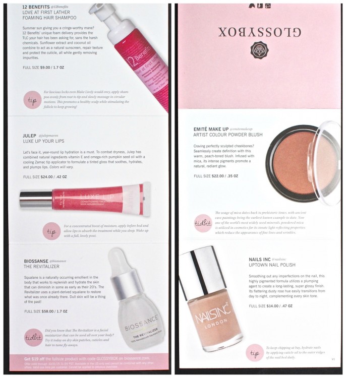 Glossybox September